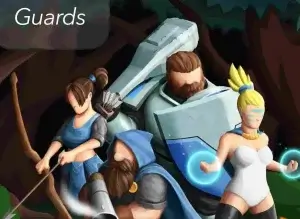 Guards of the Gate portada juego Platino Guía Trofeos estrategia héroes PS4 PS5