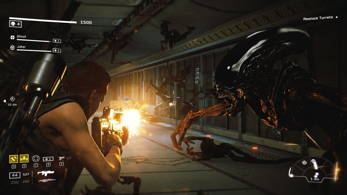 aliens fireteam elite opiniones, gameplay en equipo