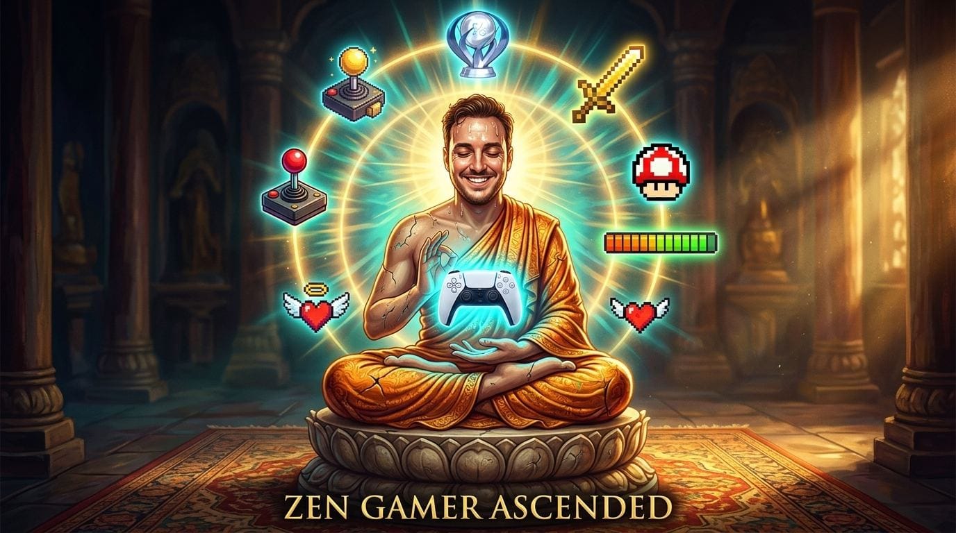 burnout gamer, el platino como meditación