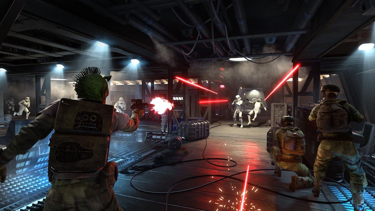 EA comprada por Arabia Saudí, escena de Star Wars Battlefront