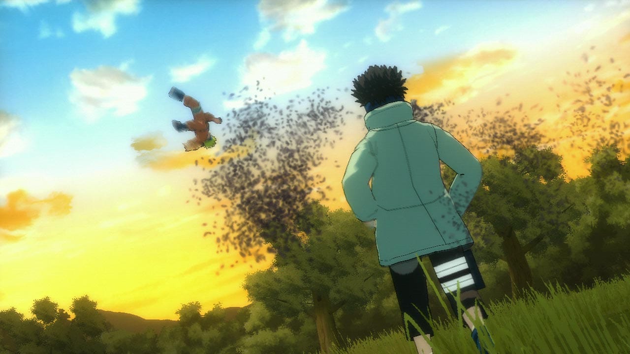 Exploración libre de Konoha en Naruto Ultimate Ninja Storm