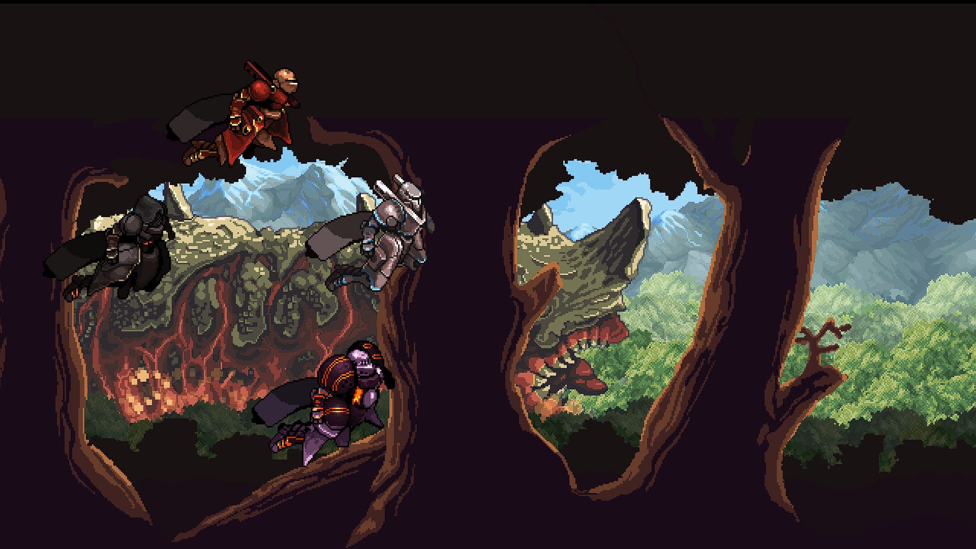 platino chained echoes - mechas explorando el mundo