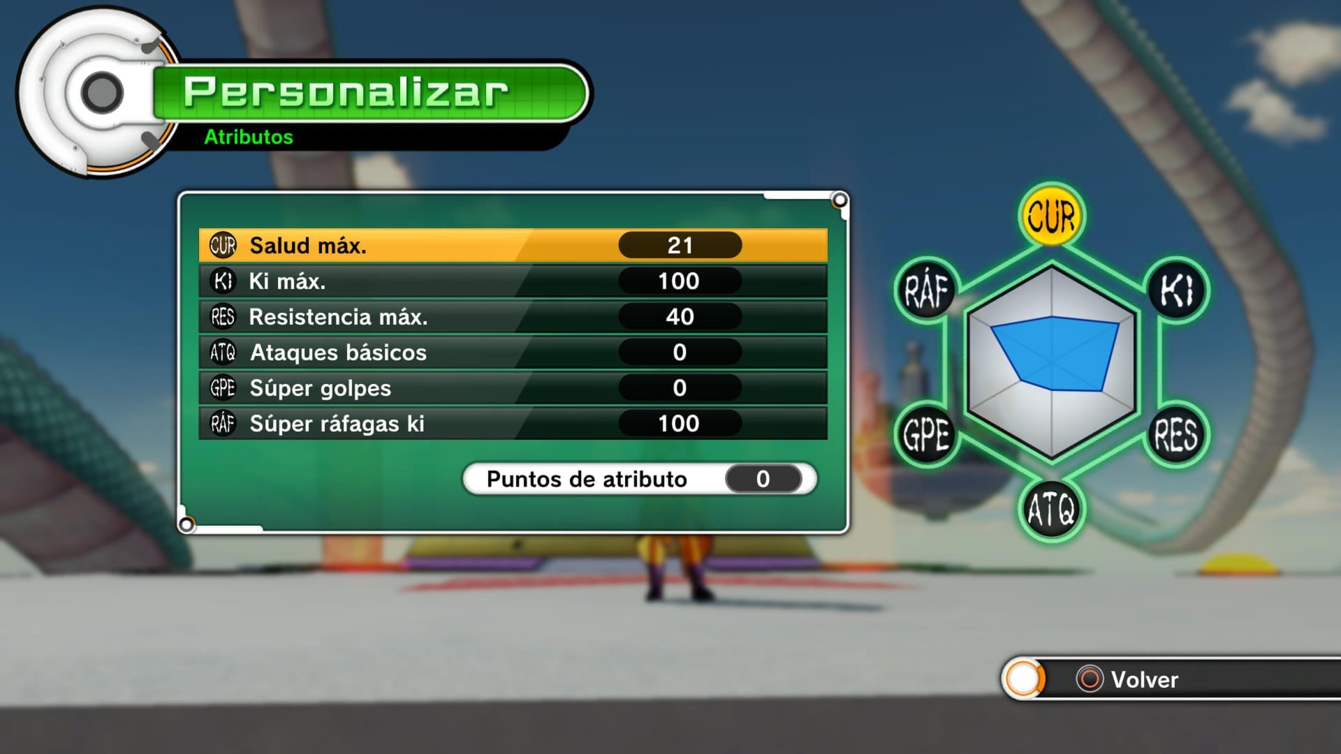 platino dragon ball xenoverse - atributos build de farmeo Super Saiyan