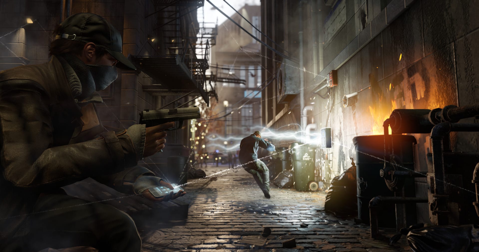 Watch Dogs platino - vista de la ciudad de Chicago